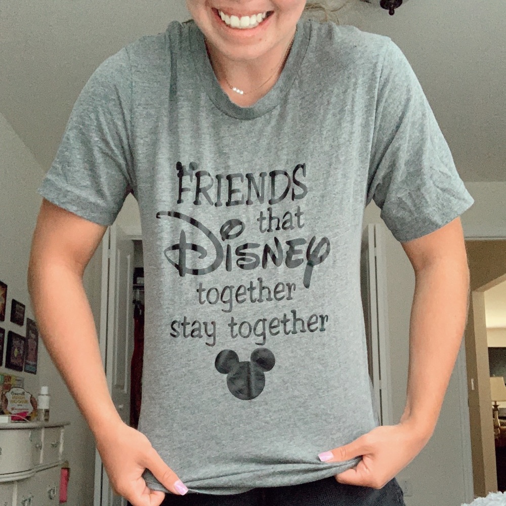 Gray Disney tshirt